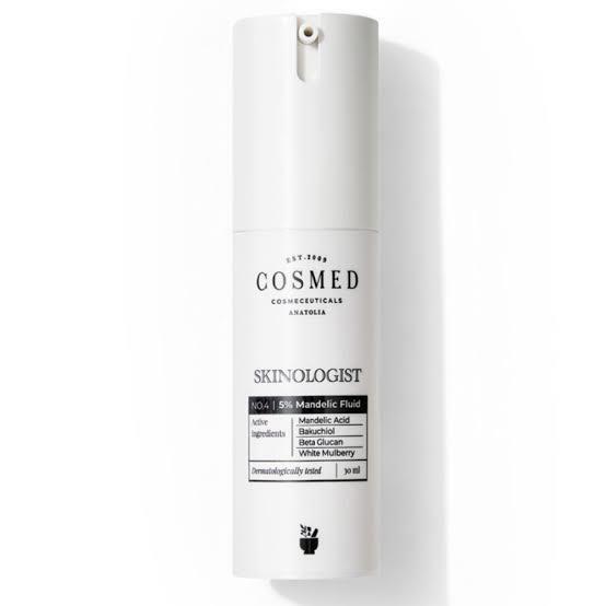 Cosmed Cosmed Skinologist %5 Mandelic Fluid - Mandelik Asit Bakuchiol Beta Glucan İçeren Peeling Etkili Krem Jel 30 ml