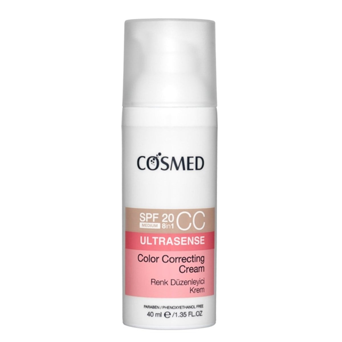 Cosmed Cosmed Ultrasense Color Correcting CC Cream LİGHT Spf20 40ml