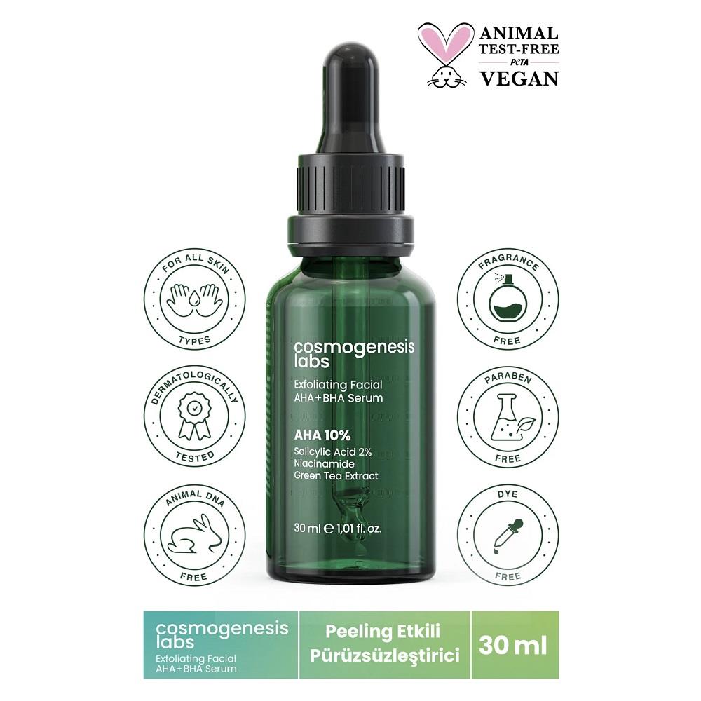 Cosmogenesis Labs Cosmogenesis Labs Exfoliating Facial AHA BHA Serum 30 ml