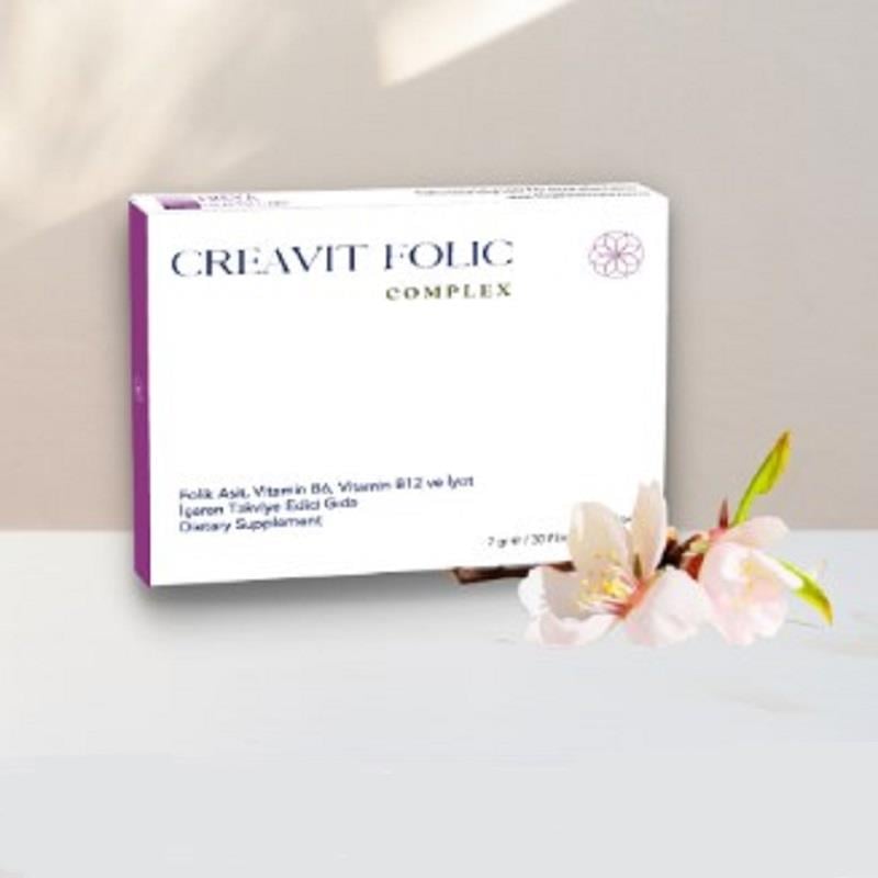 Creavit Creavit Folic Complex 7 gr 30 Tablet