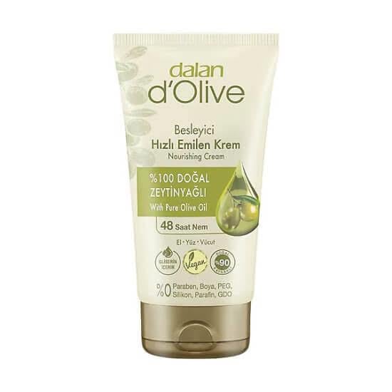 Dalan Dalan D'olive Doğal Zeytinyağlı Besleyici El ve Vücut Kremi 60 ml