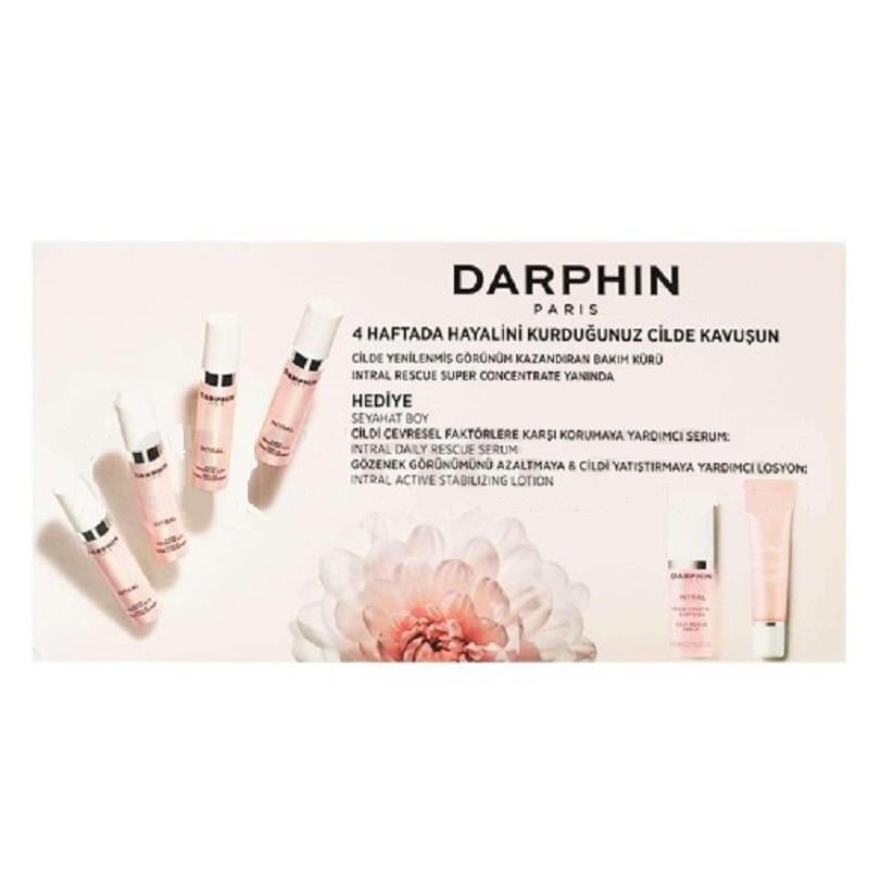 Darphin Darphin İntral Rescue Super Concentrate 7x4 ml + Intral Dail Rescue Serum 5 ml