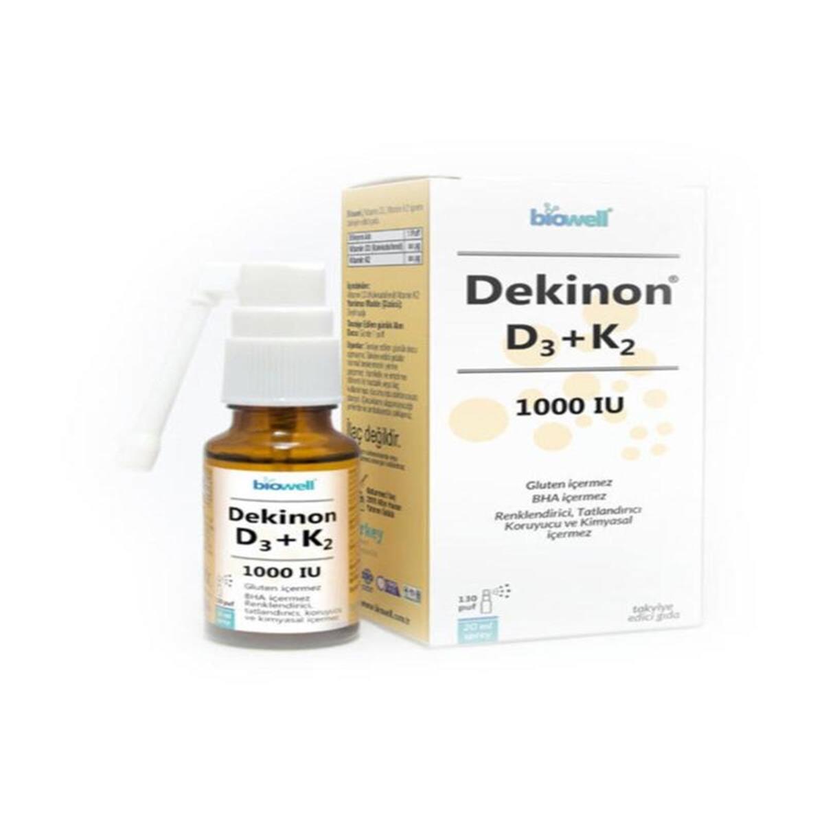 Dekinon Dekinon D3+K2 Sprey 20 ml