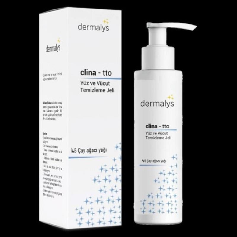 Dermalys Dermalys Clina TTO Yüz ve Vücut Temizleme Jeli 200 ml