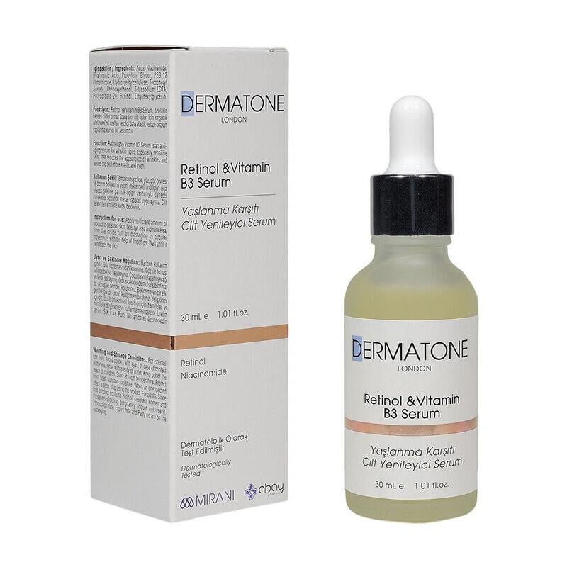 Dermatone Dermatone Retinol & Vitamin B3 Serum Yaşlanma Karşıtı Cilt Yenileyici Serum 30 ml