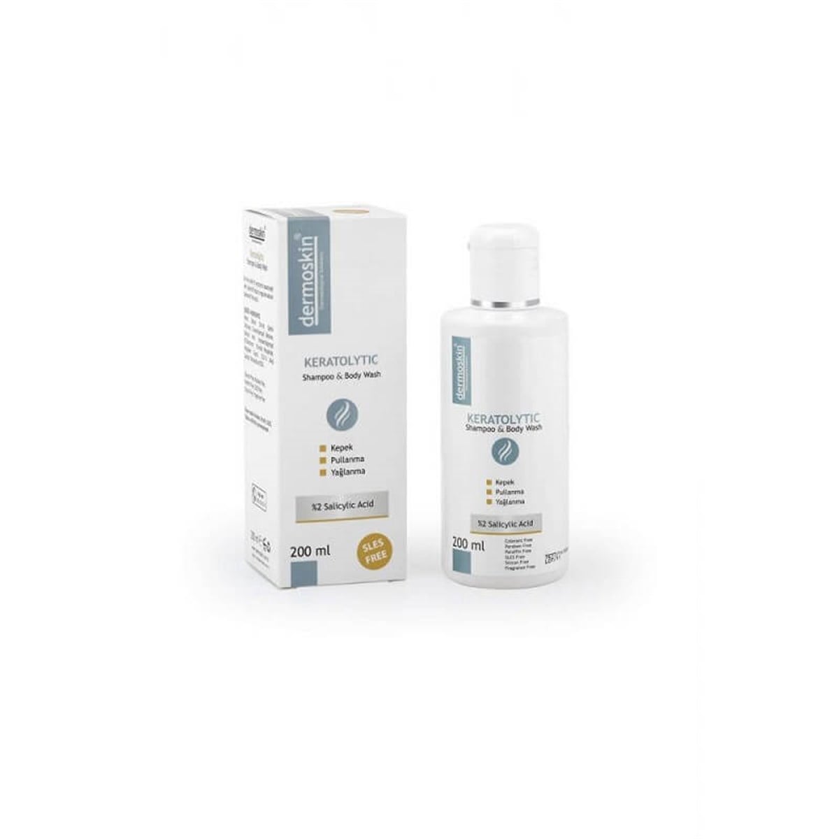 Dermoskin Dermoskin Keratolytic Şampuan & Duş Jeli 200 ml