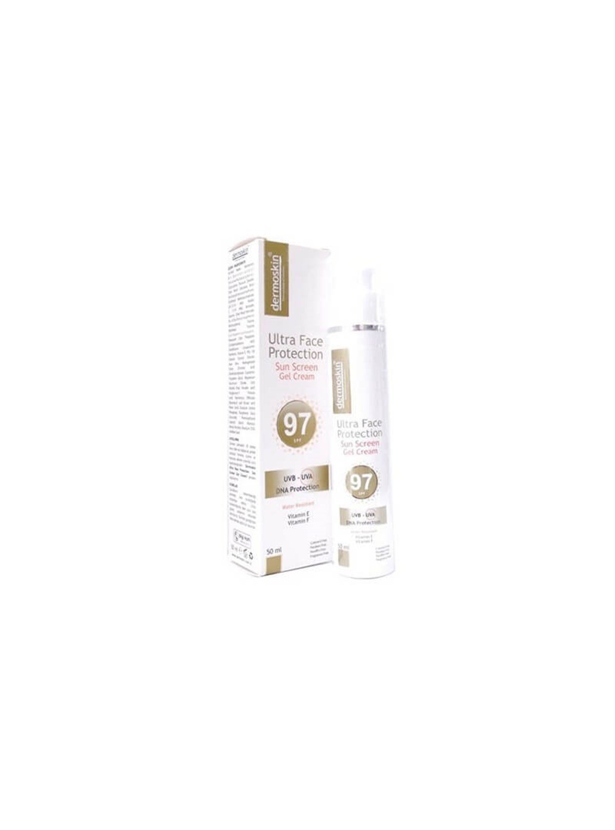 Dermoskin Dermoskin Ultra Face Protection Sun Screen Gel Cream SPF97 50 ml