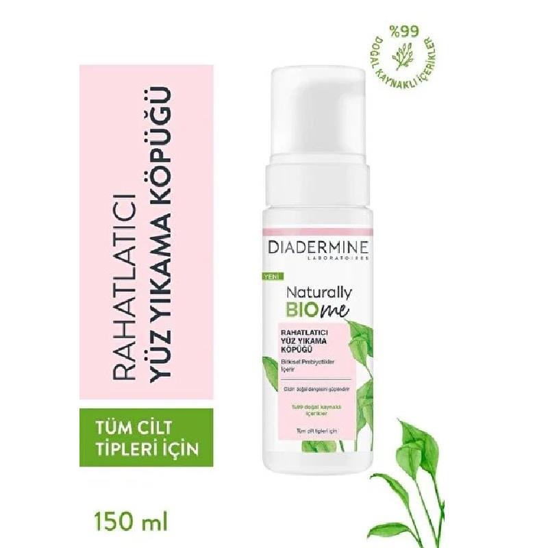 Diadermine Diadermine Naturally Bio Me Rahatlatıcı Yüz Yıkama Köpüğü 150 ml