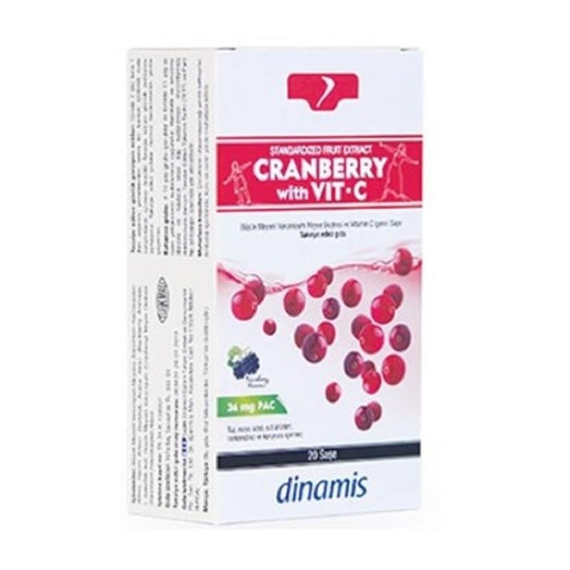 Dinamis Dinamis Cranberry with Vit-C 20 Saşe