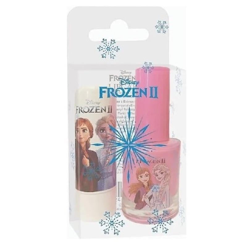 Disney Disney Frozen Lisanslı Dudak Koruyucu ve Oje Seti