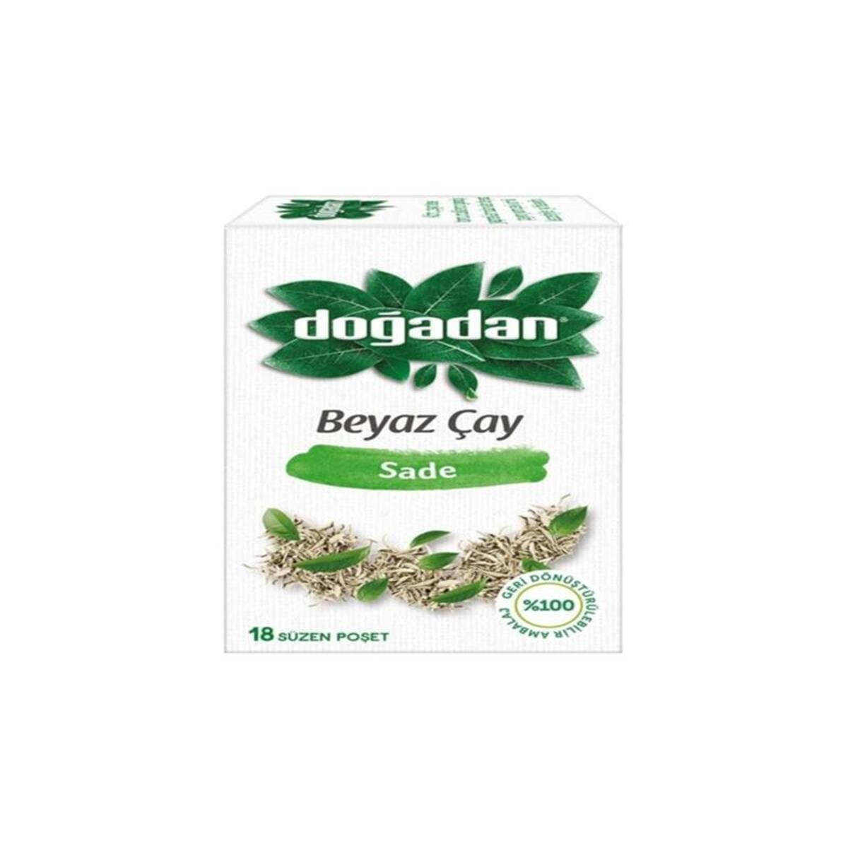 Doğadan Doğadan Beyaz Çay Sade 18'li