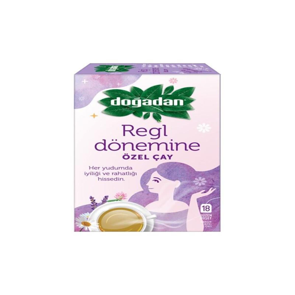 Doğadan Doğadan Regl Dönemine Özel Çay 18'li