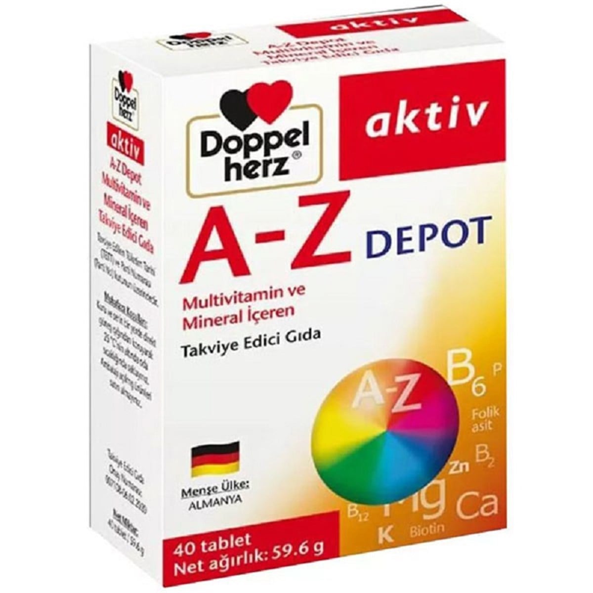 Doppelherz Doppelherz Aktiv A-Z Depot Multivitamin 40 Tablet