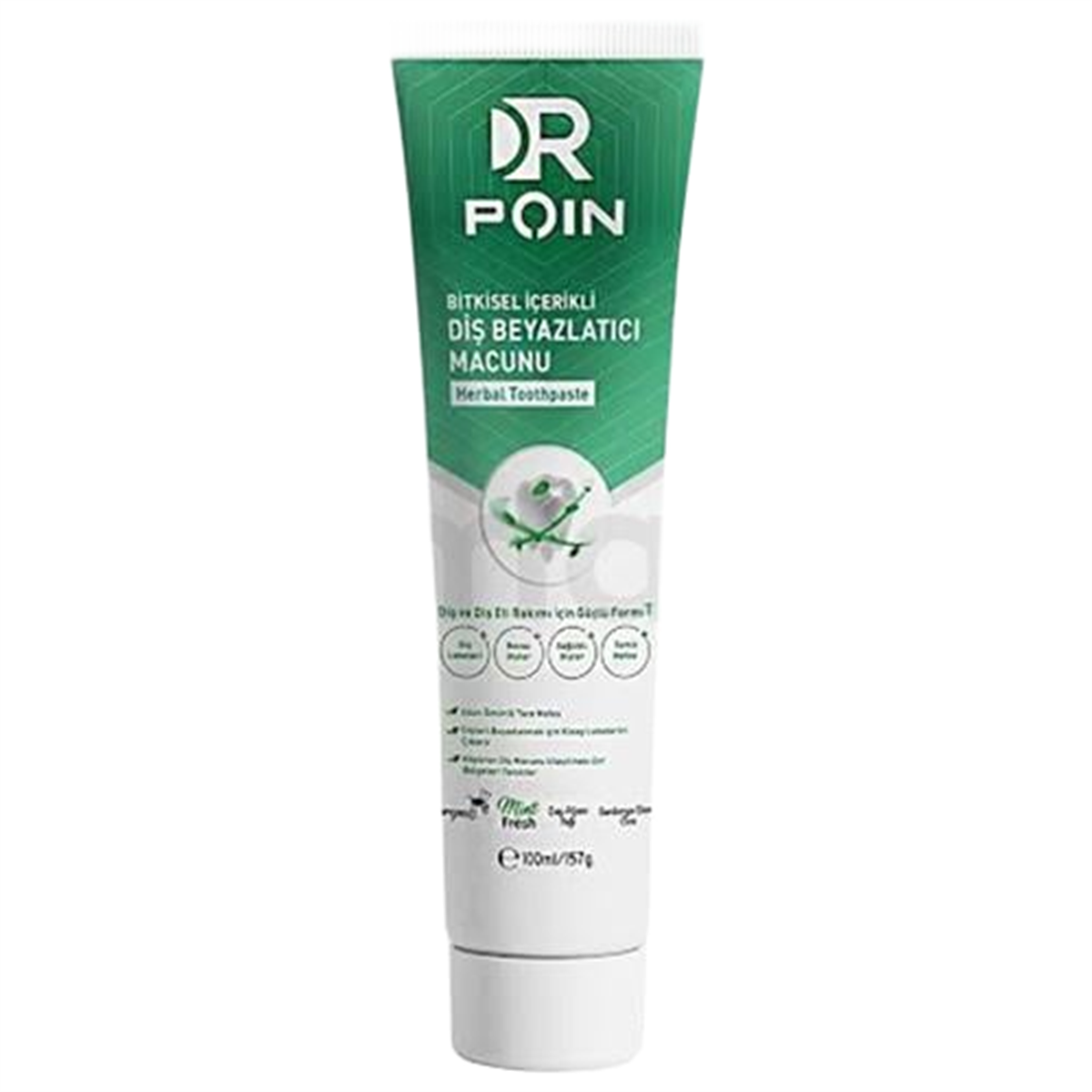 Dr. Poin Dr. Poin Bitkisel İçerikli Diş Beyazlatıcı Macun 157 gr