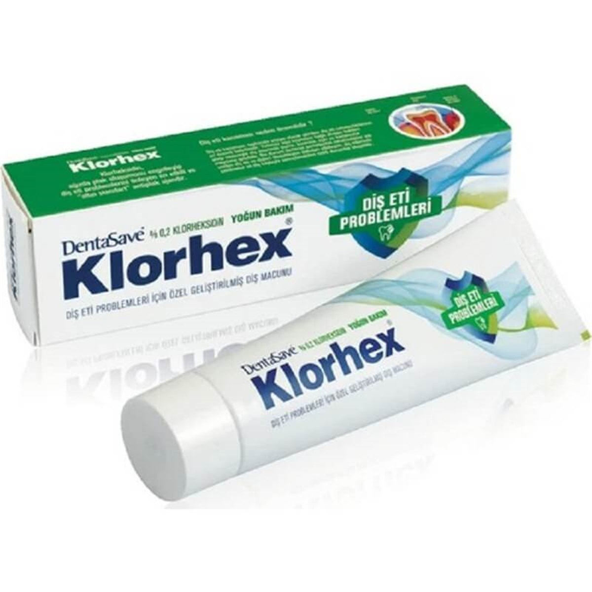 DROGSAN Dentasave Klorhex Diş Macunu 75 ml - %0,2 Yoğun Bakım & Diş Eti Problemleri