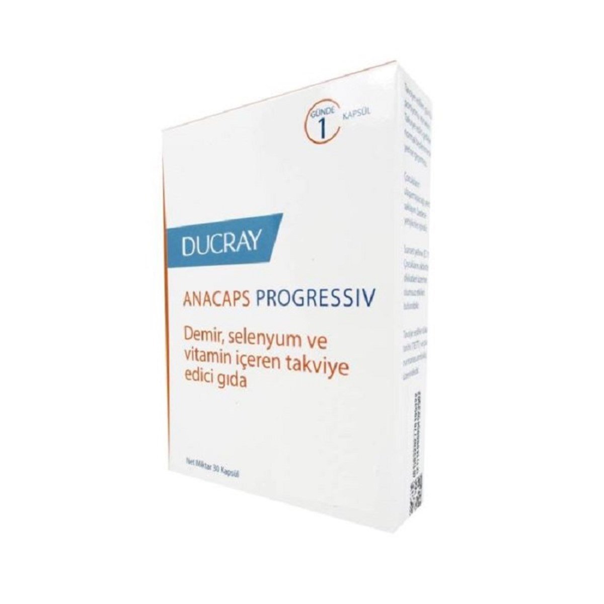 Ducray Anacaps Progressive 30 Kapsül DepoEczanem.com | Dermokozmetik ...
