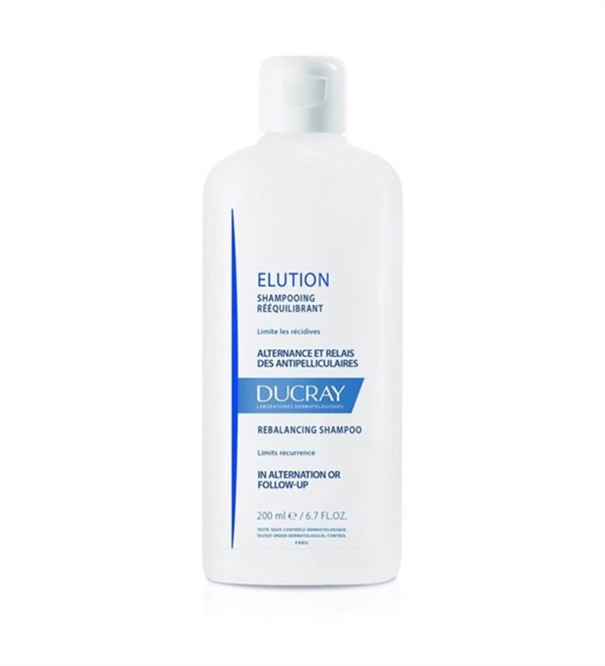 Ducray Ducray Elution Şampuan 200 ml - Kepek Bakımında Tamamlayıcı Günlük Şampuan (SKT: Ekim 2021 Outlet)