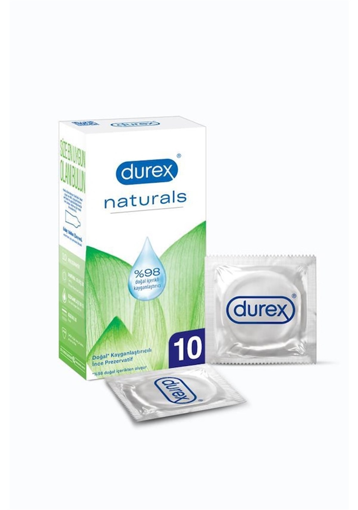 Durex Durex Naturals Prezervatif 10'lu