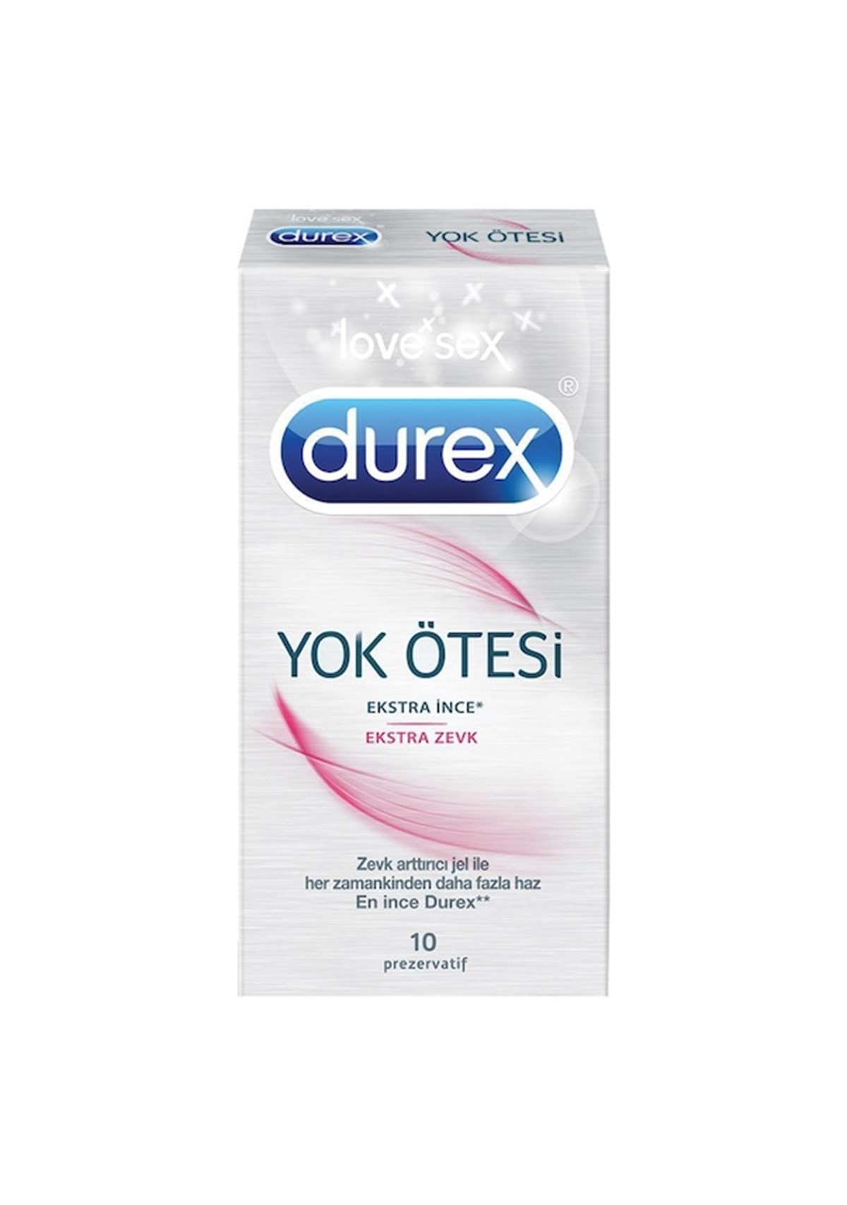 Durex Durex Yok Ötesi Ekstra İnce - Ekstra Zevk 10'lu Prezervatif