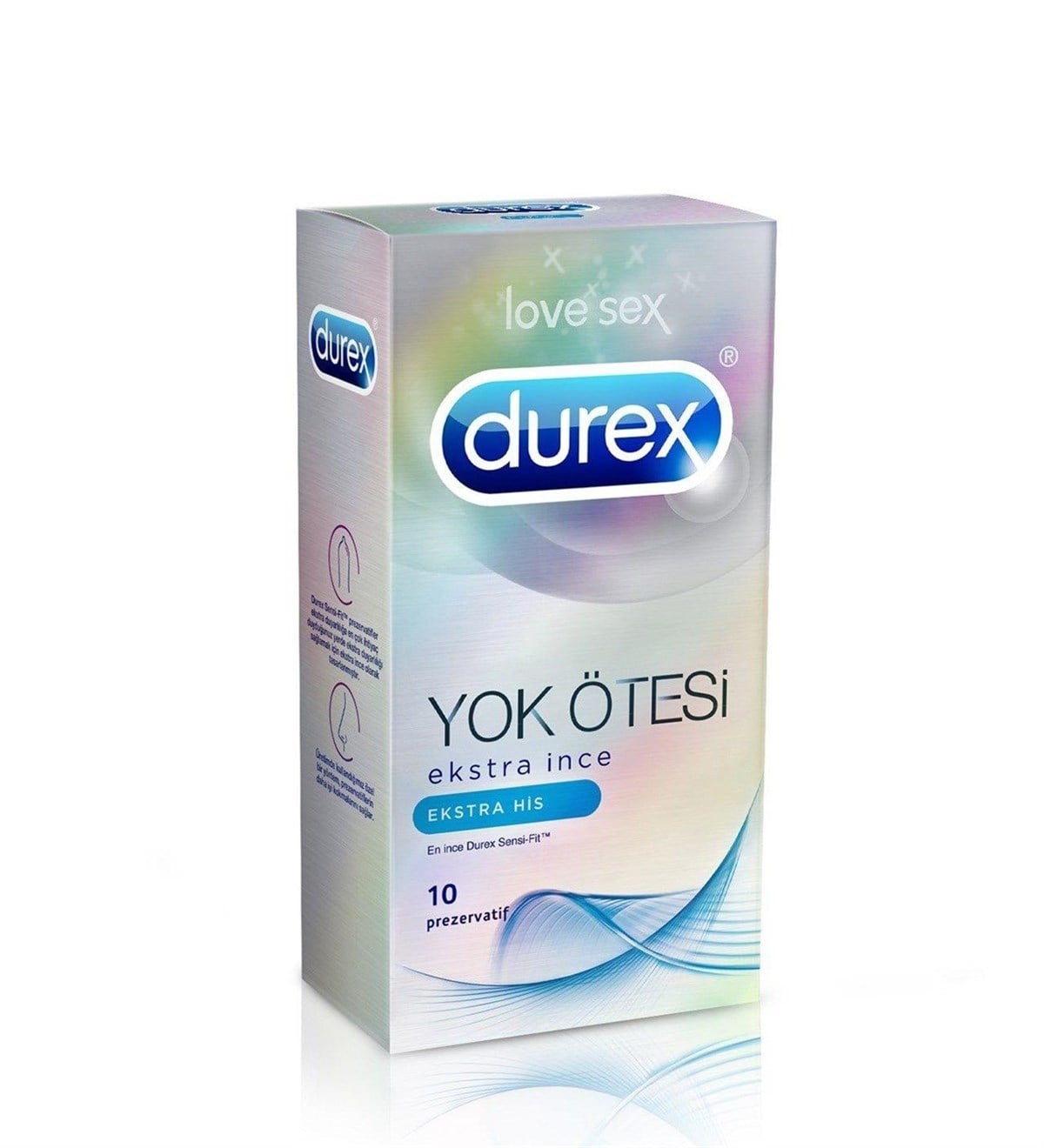 Durex Durex Yok Ötesi Ekstra İnce Ekstra His 10'lu Prezervatif