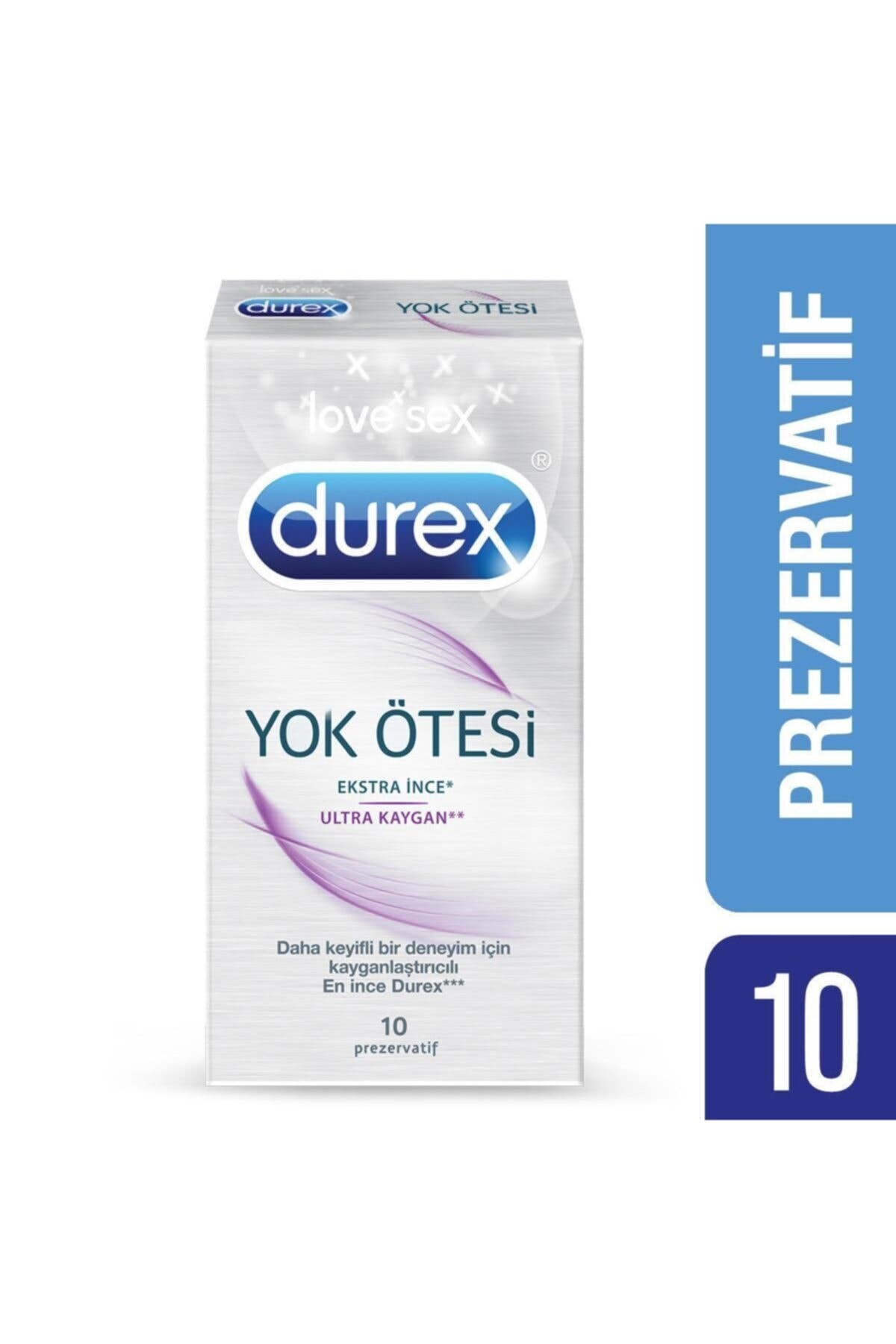 Durex Durex Yok Ötesi Ultra Kaygan Prezervatif 10'lu