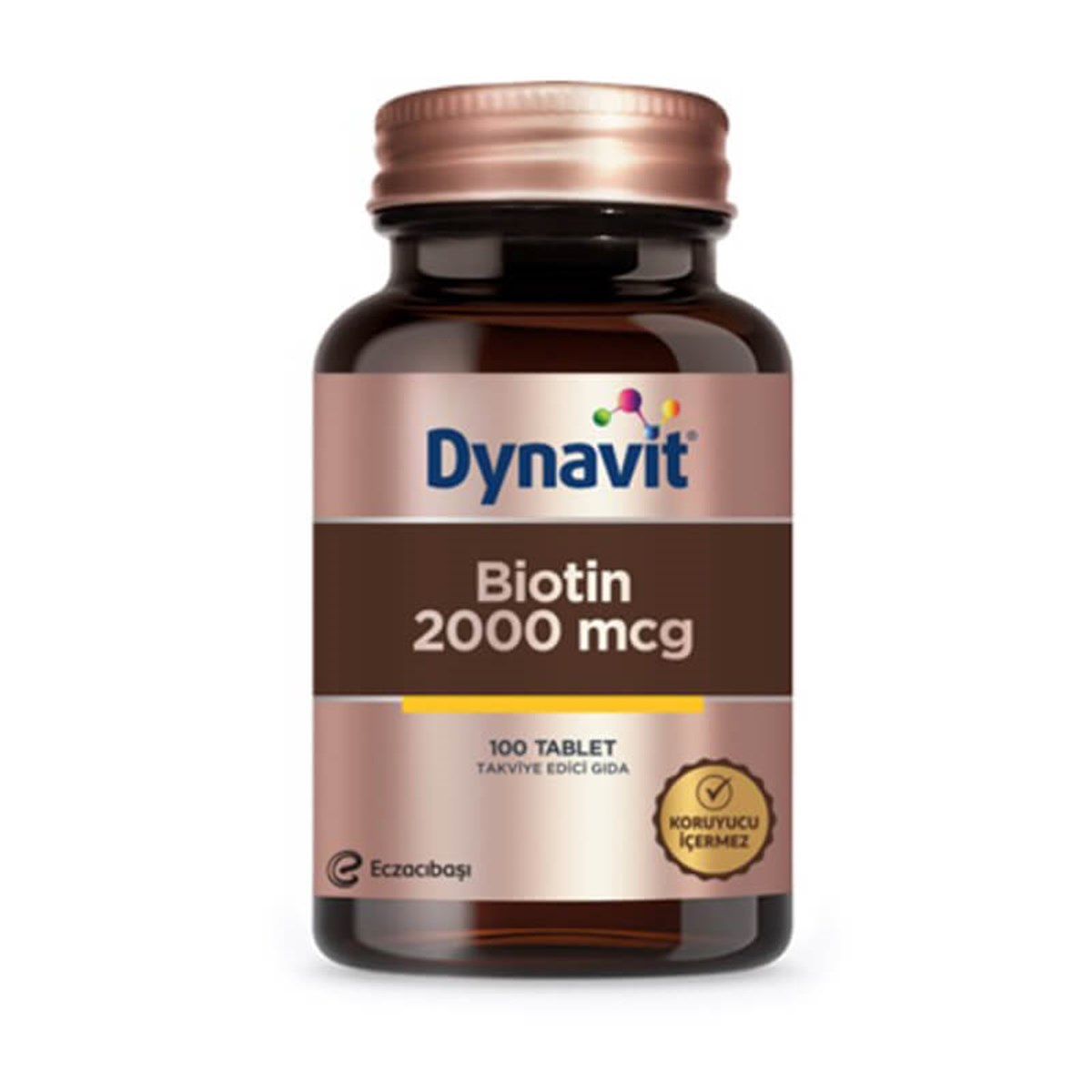 Dynavit Dynavit Biotin 2000 mcg 100 Tablet