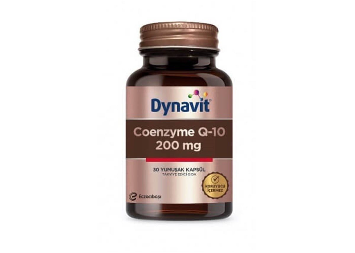 Dynavit Dynavit Coenzyme Q10 200 mg 30 Kapsül