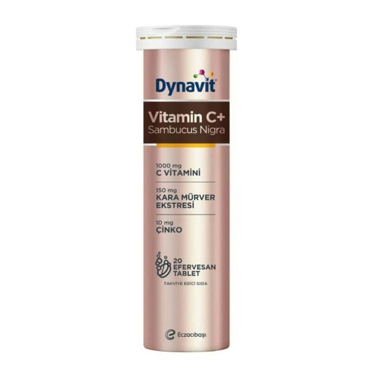Dynavit Dynavit Vitamin C & Sambucus Nigra & Çinko Efervesan Tablet 20 lik