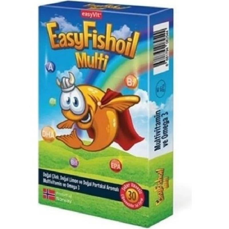 EasyFishoil EasyFishoil Multi 30 Jel Tablet
