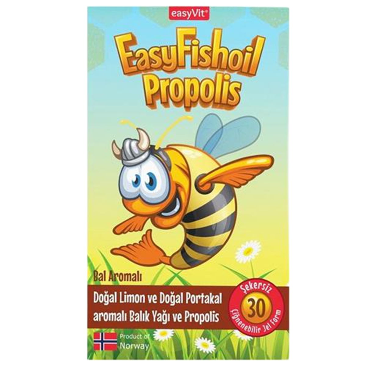 EasyFishoil Easyfishoil Propolisli Omega 3 Jel Tablet 30'lu