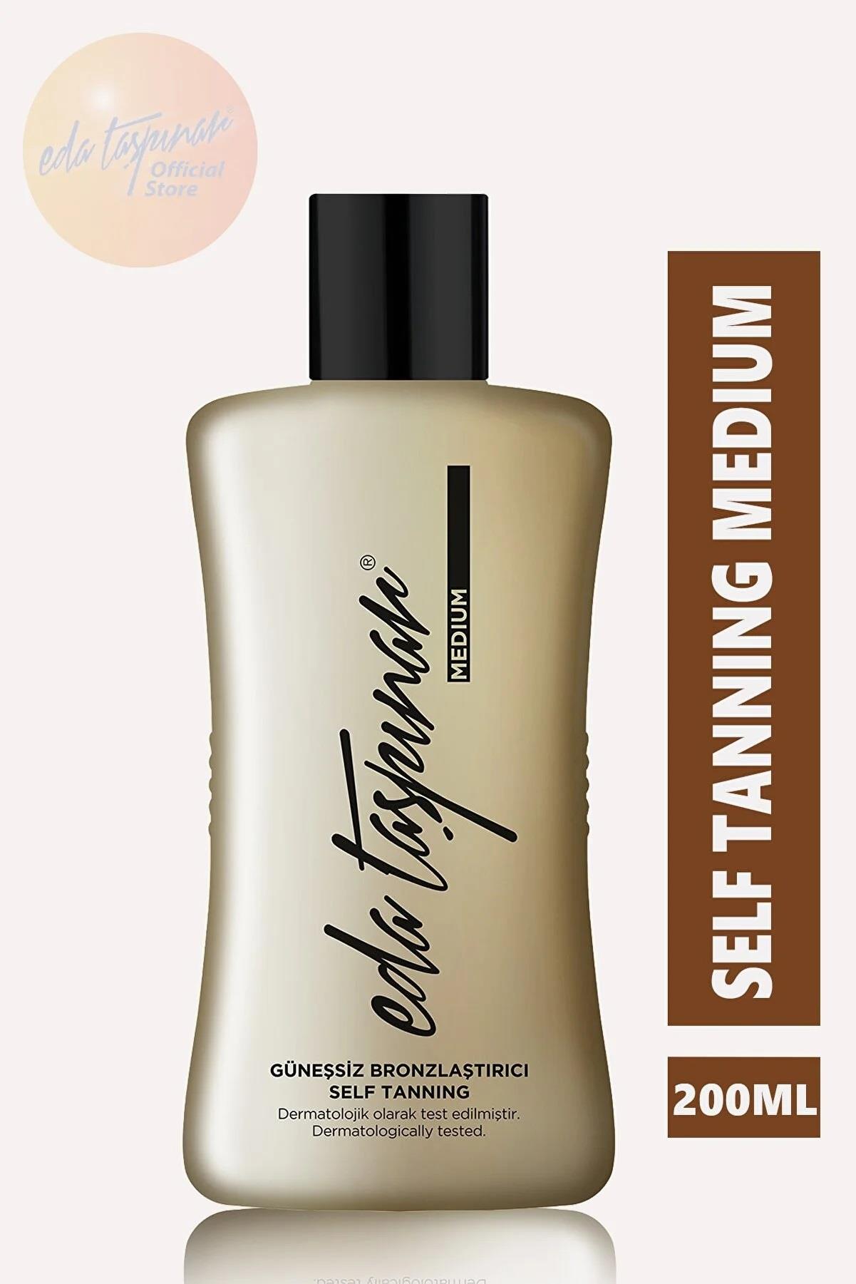 Eda Taşpınar Eda Taşpınar Güneşsiz Bronzlaştırıcı Self Tanning Medium 200 ml