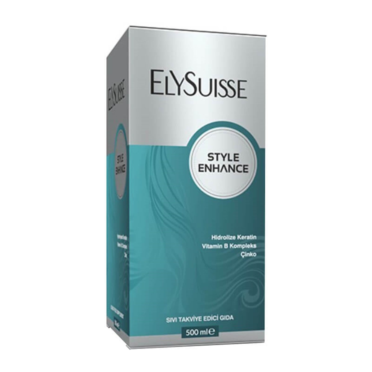 Elysuisse Elysuisse Style Enhance Hidrolize Keratin & Vitamin B Kompleks & Çinko Sıvı Takviye Edici Gıda 500 ml