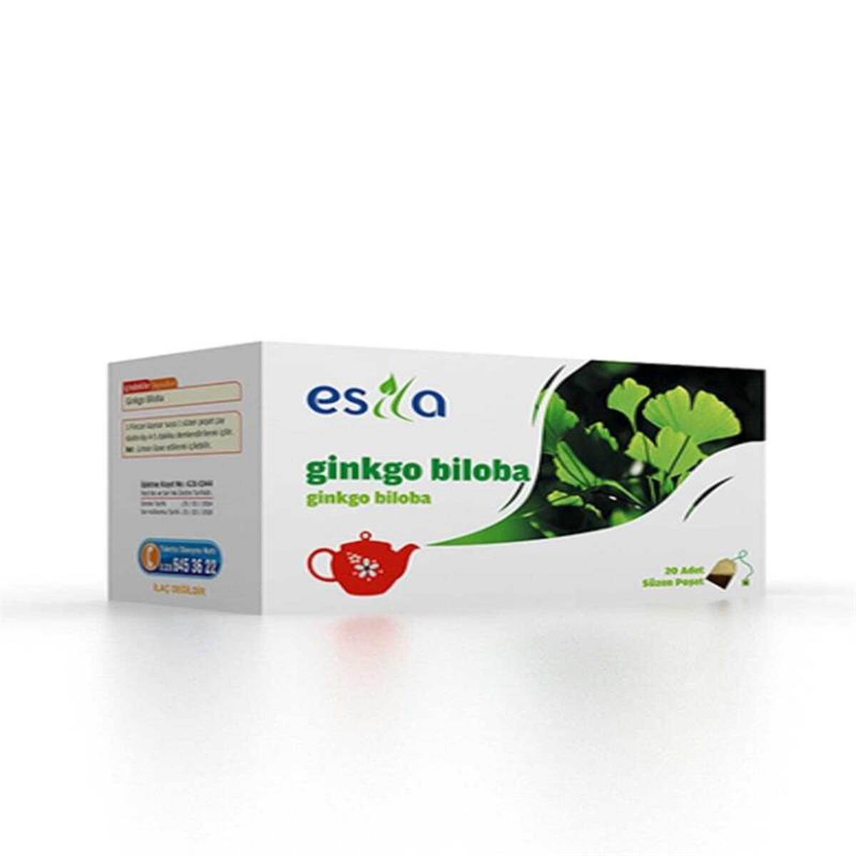 Esila Esila Ginko Biloba Çayı Süzen Poşet 20'li