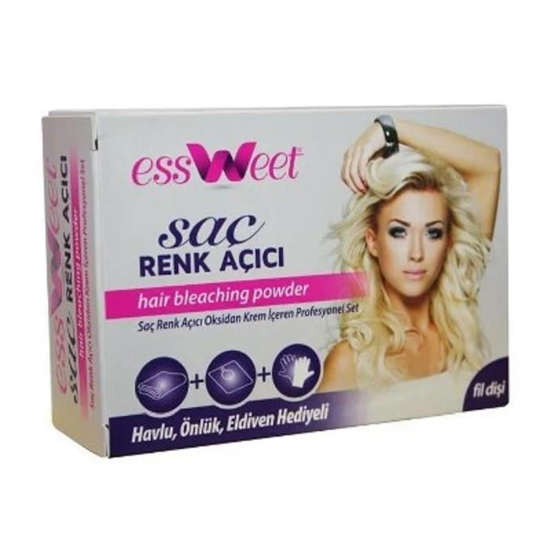 Essweet Essweet Saç Renk Açıcı Set - Krem 60 ml + Pudra 25 gr