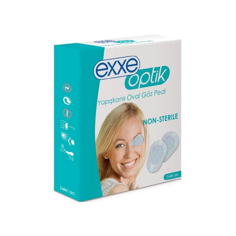 Exxe Exxe Optik Yapışkanlı Oval Göz Pedi Yetişkin 5'li