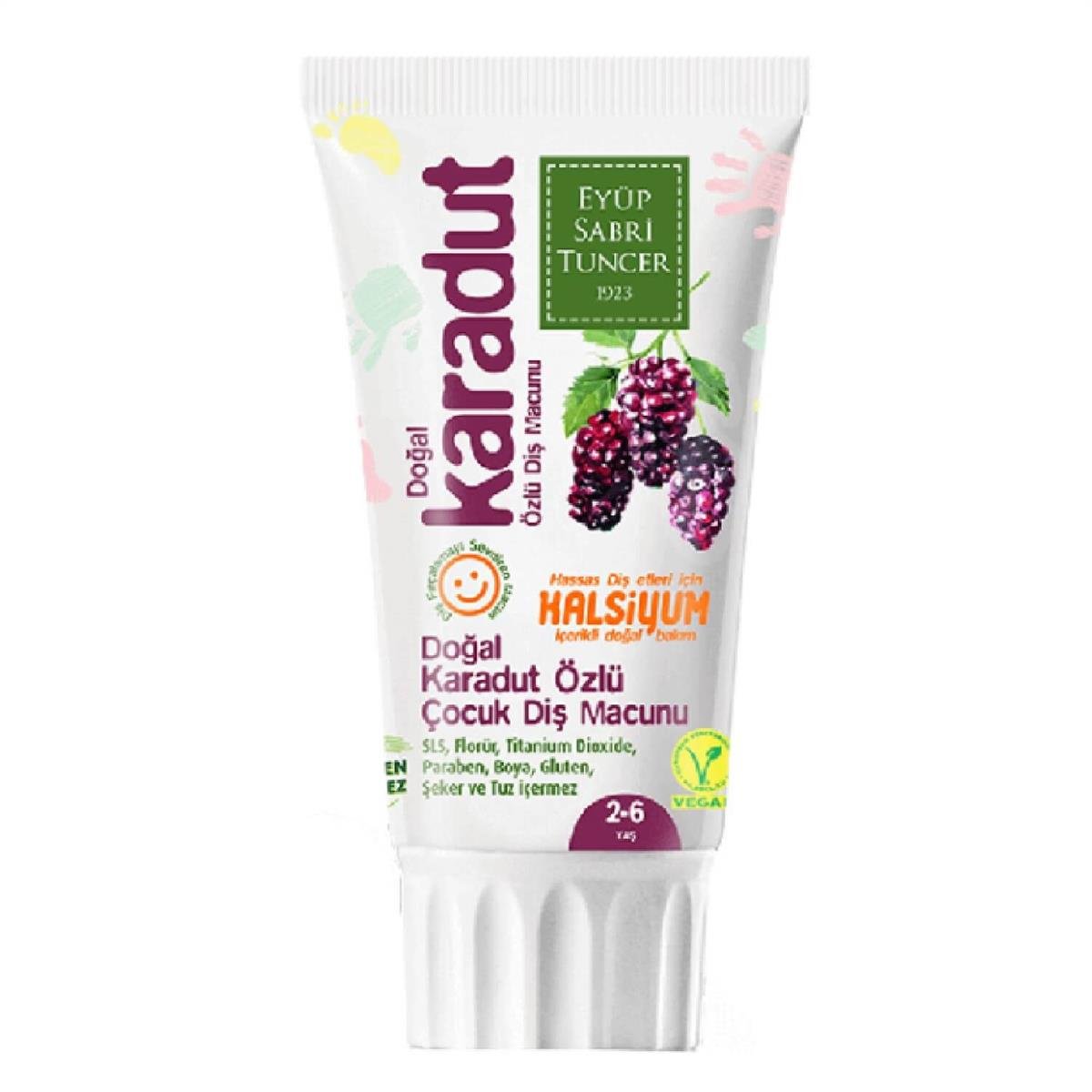 Eyüp Sabri Tuncer Eyüp Sabri Tuncer Doğal Karadut Özlü Çocuk Diş Macunu 60 ml