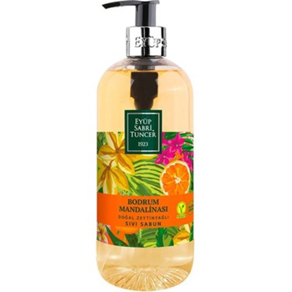 Eyüp Sabri Tuncer Eyüp Sabri Tuncer Doğal Zeytinyağlı Sıvı Sabun Bodrum Mandalinası 500 ml