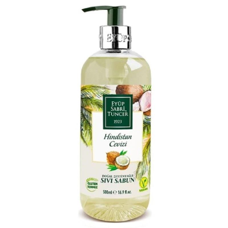 Eyüp Sabri Tuncer Eyüp Sabri Tuncer Doğal Zeytinyağlı Sıvı Sabun Hindistan Cevizi 500 ml
