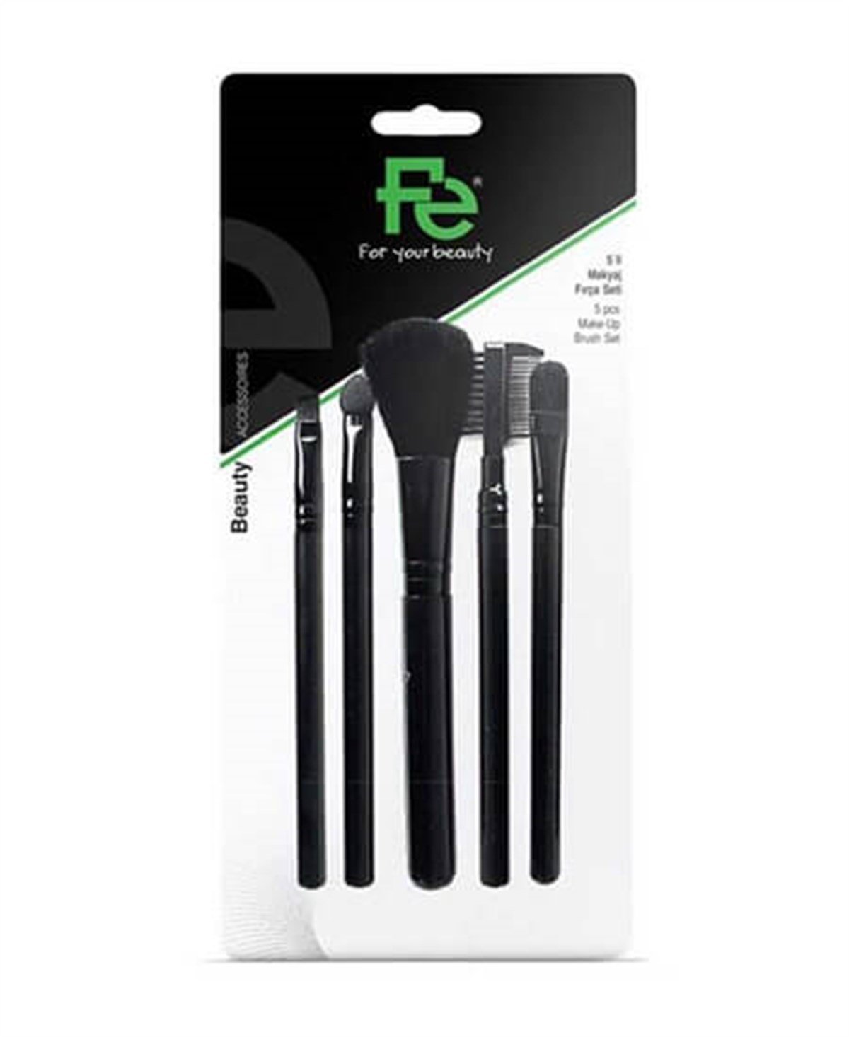 Fe Fe Makyaj Fırça Seti 5'li Yeni