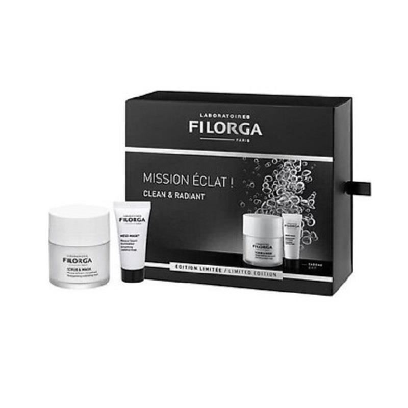 Filorga Filorga Clean Radiant Set - Scrub Mask 55 ml + Meso Mask 15 ml