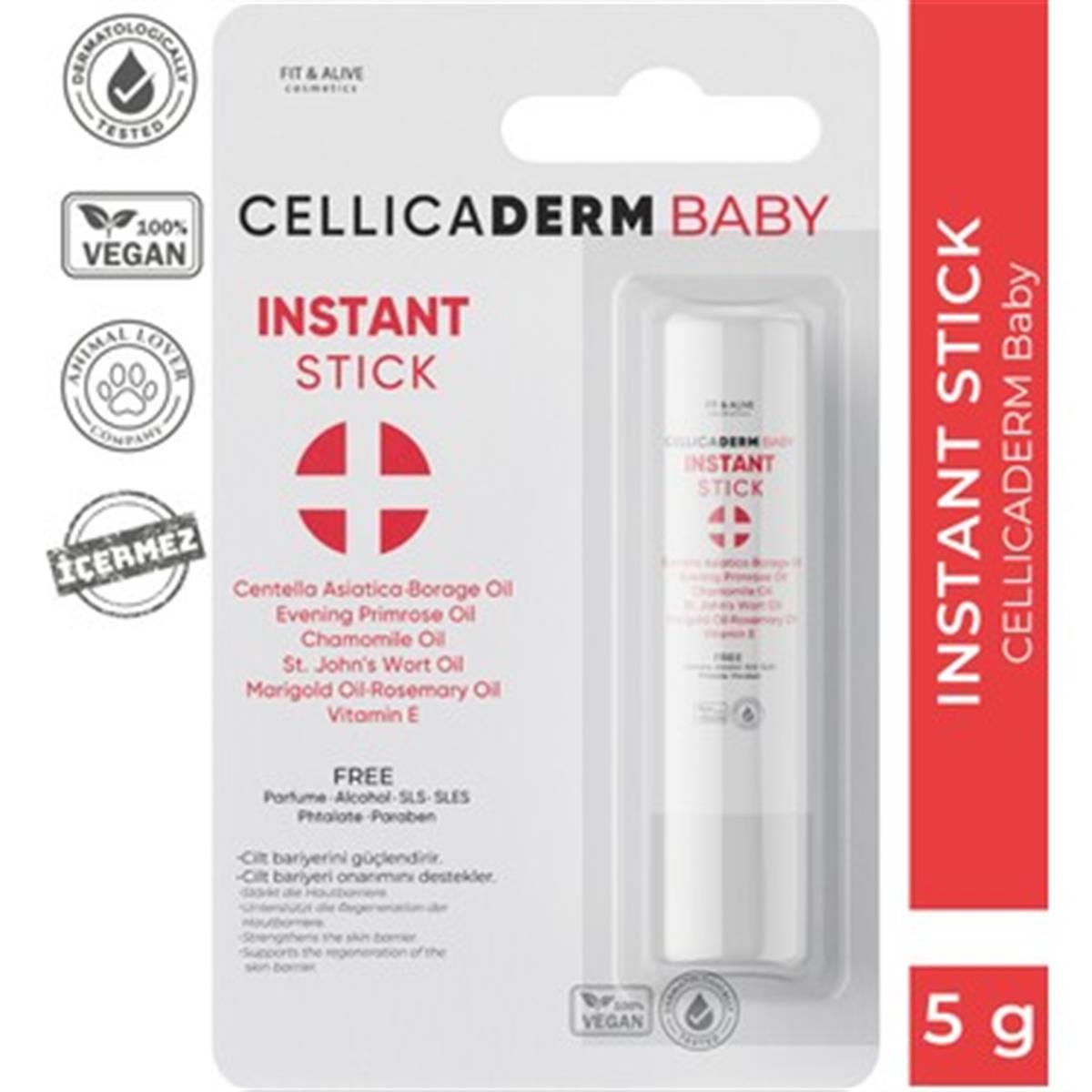 Fit & Alive Fit & Alive My Baby Instant Stick - Anlık Yatıştırıcı Doğal Stick 5 ml