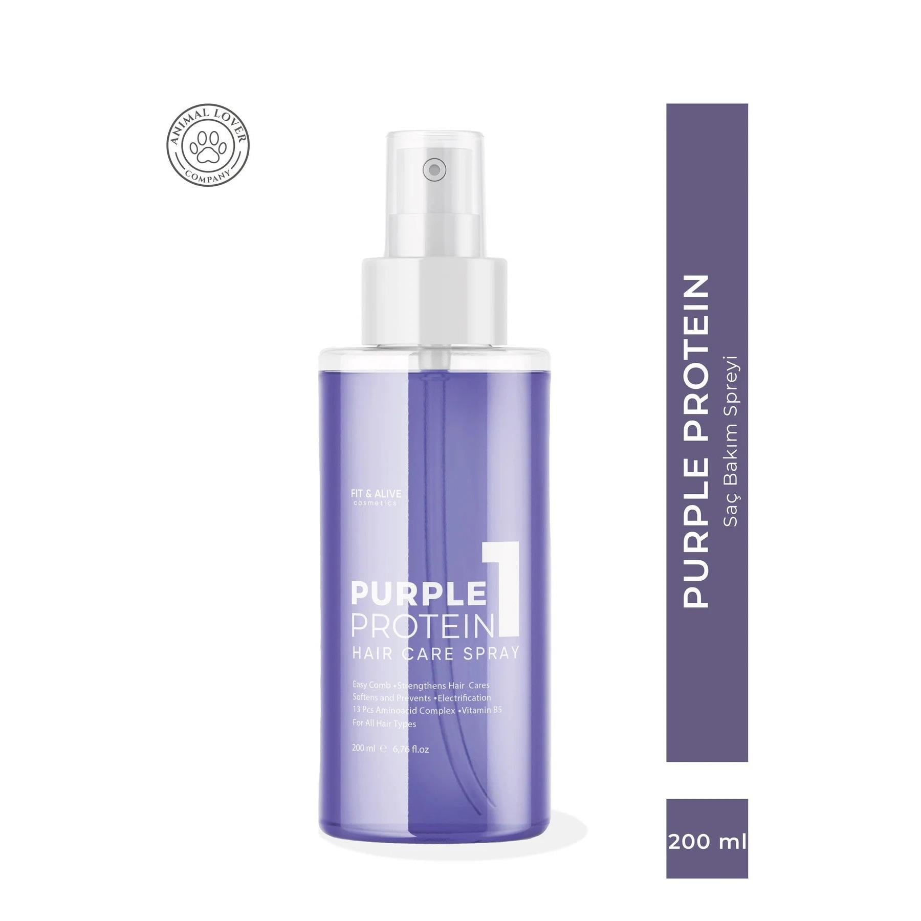 Fit & Alive Fit & Alive Purple Protein Spray 200 ml