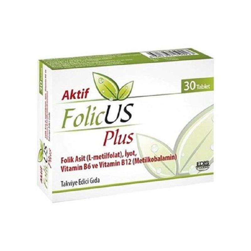 Folicus Folicus Plus 30 Tablet
