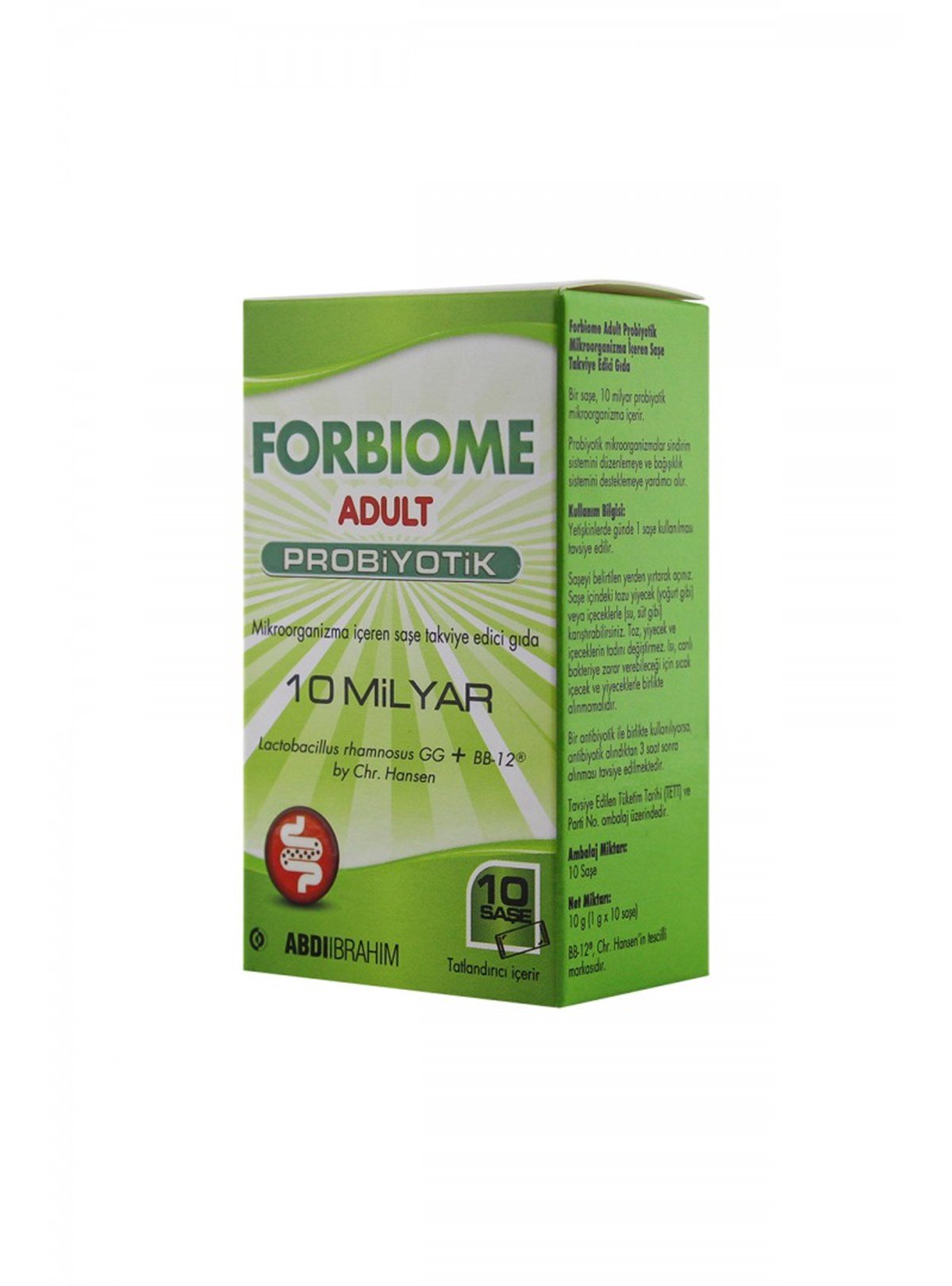 FORBİOME Forbiome Adult Probiyotik 10 Saşe