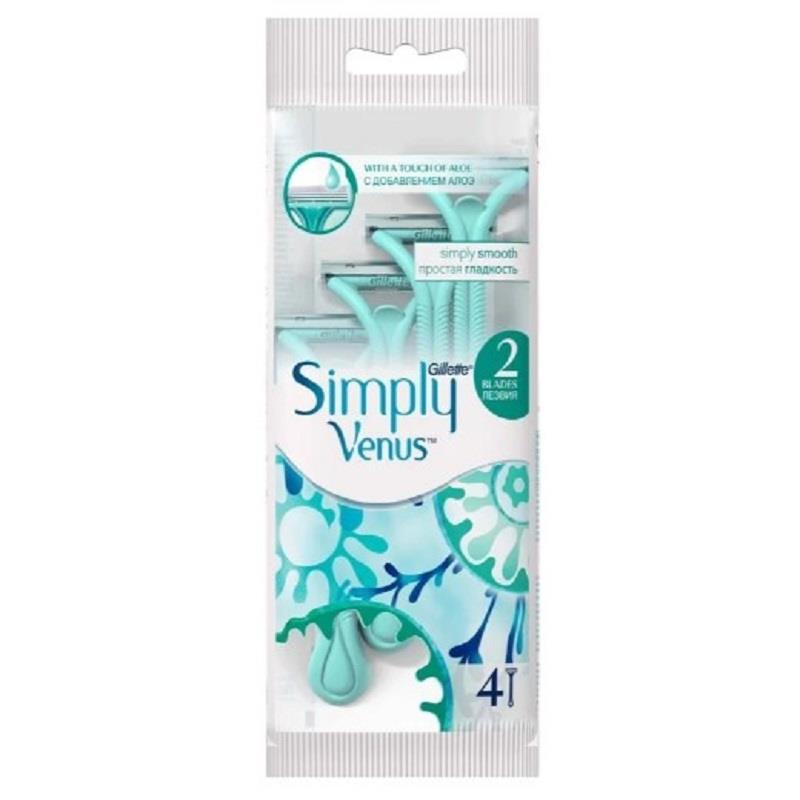 Gillette Gillette Venus 2 Simply Kullan At Kadın Tıraş Bıçağı 4'lü