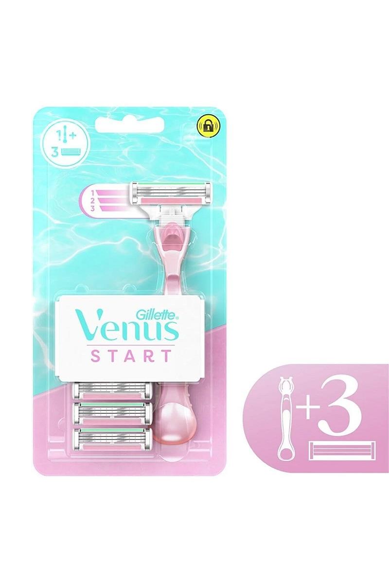 Gillette Gillette Venus Start Tıraş Bıçağı + Yedek 3'lü