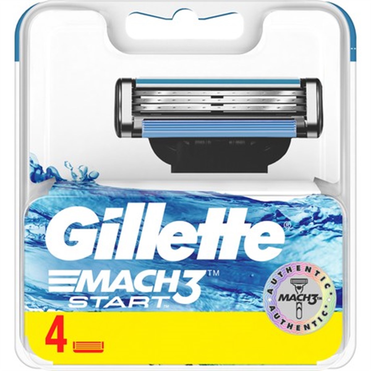 Gillette Mach3 Start Yedek Tıraş Bıçak 4'lü