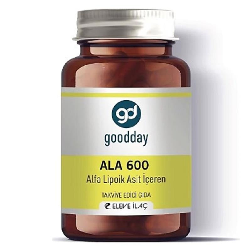 GOODDAY Goodday Alfa Lipoik Asit ALA600 60 Kapsül