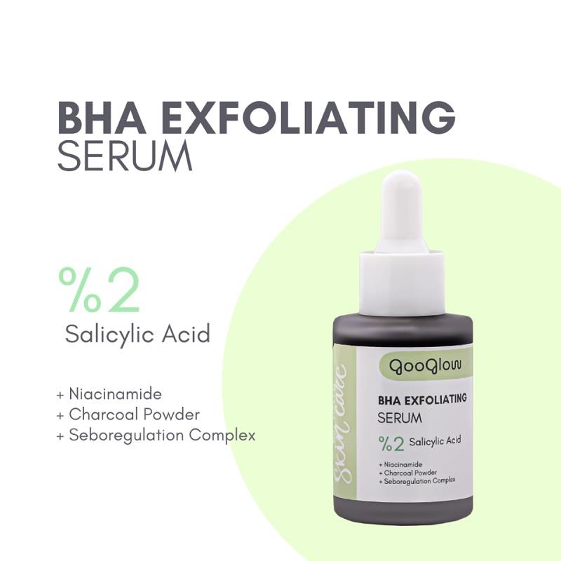 Googlow Googlow BHA Exfoliating Serum Akneye Eğilimli Ciltler İçin Peeling Etkili Serum 30 ml