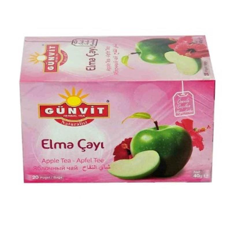 Günvit Günvit Elma Meyve Çayı 20 Süzen Poşet